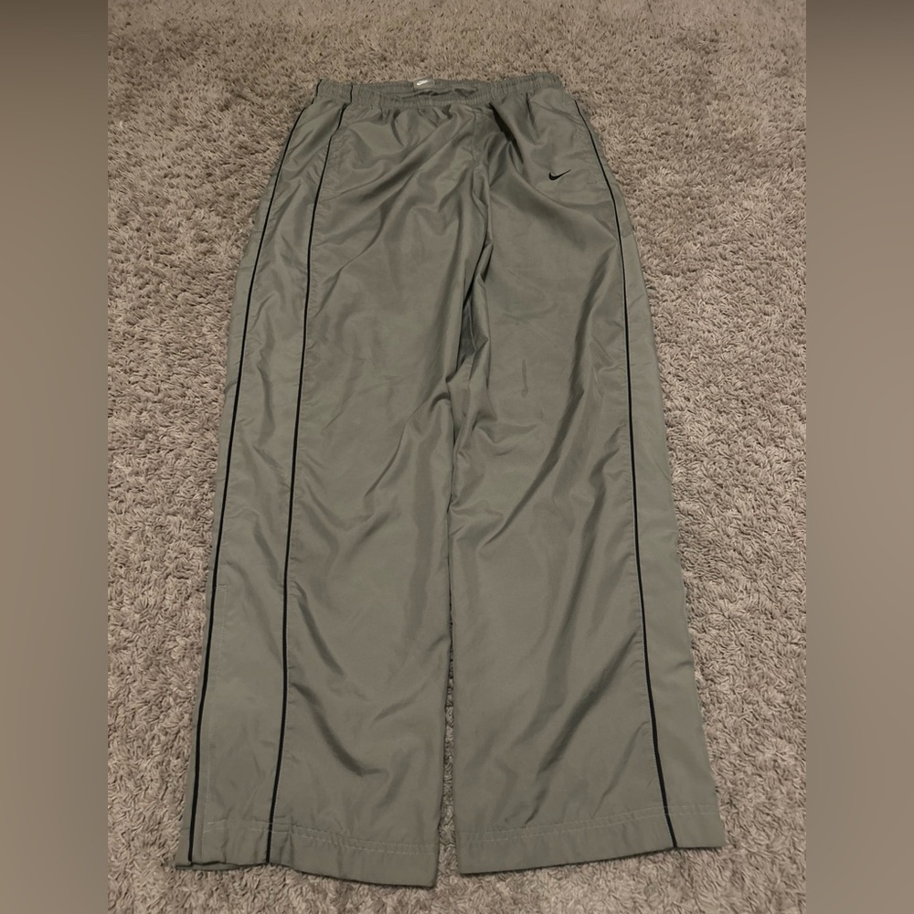 Nike Grey Track Pants with Black Trim